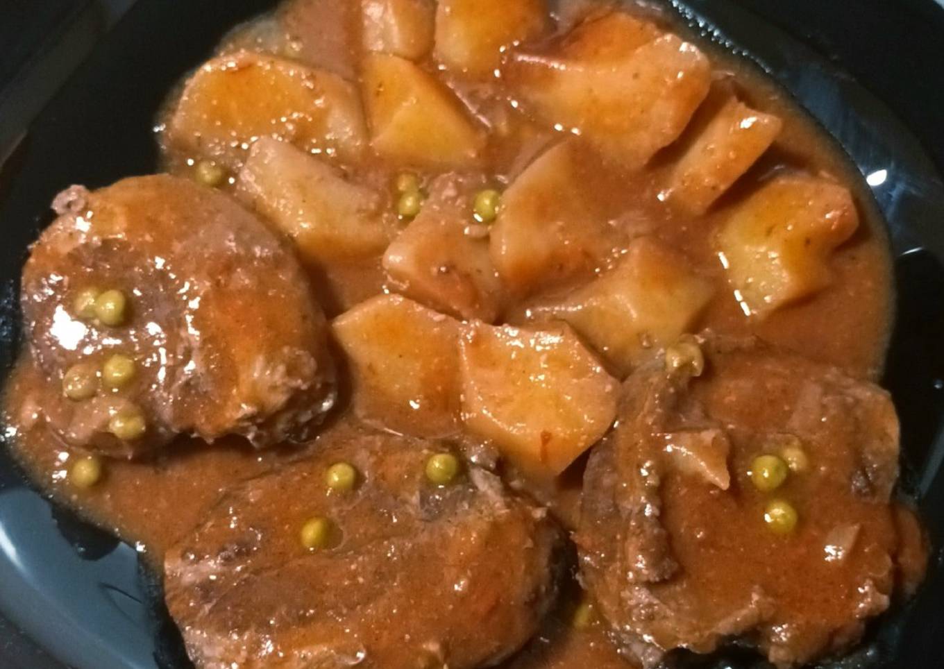 Carrilleras de cerdo al vino tinto