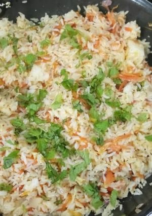 चीज कॅरट राईस(चीज गाजर भात) रेसिपी चे मुख्य फोटो 