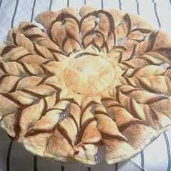 Foto di Girasole di Pasta Sfoglia e Nutella