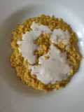 Risotto allo zafferano con crema di brie