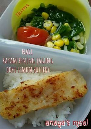 Foto resep Simple Dori Lemon Buttery (MPASI 1y+)