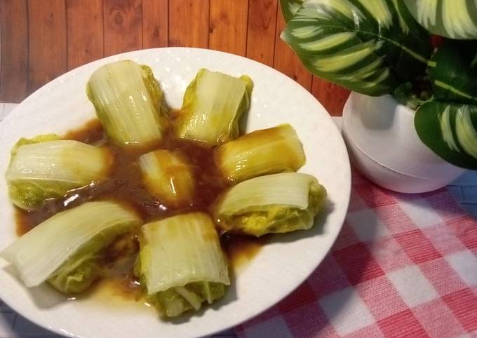 Resep Sawi Putih Ayam Kukus Oleh Susan Susanti Cookpad