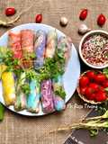 Rainbow Spring Rolls