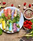 Rainbow Spring Rolls