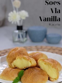 Foto resep Soes Vla Vanilla