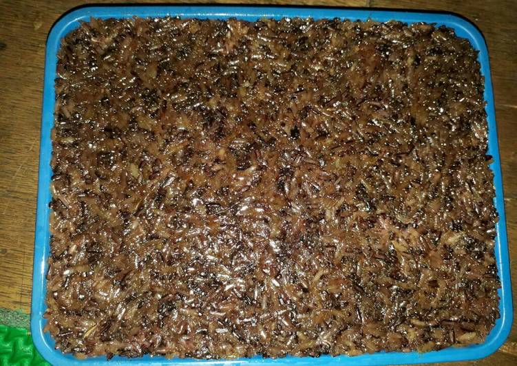 Resep: Makan di DimeWajik ketan hitam