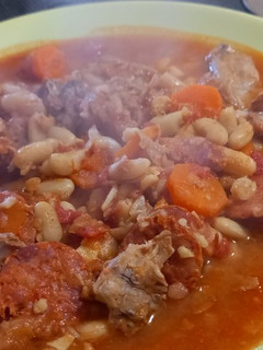 Foto de Feijoada de coelho