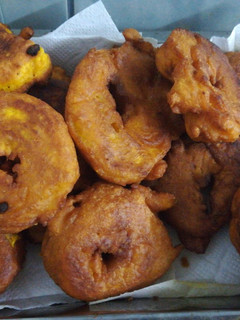 Una foto de Picarones