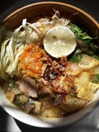 Cara Gampang Menyiapkan Resep Soto daging sapi yang Uenak Anti Ribet, Mantap