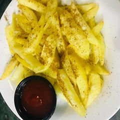 A picture of French fries.