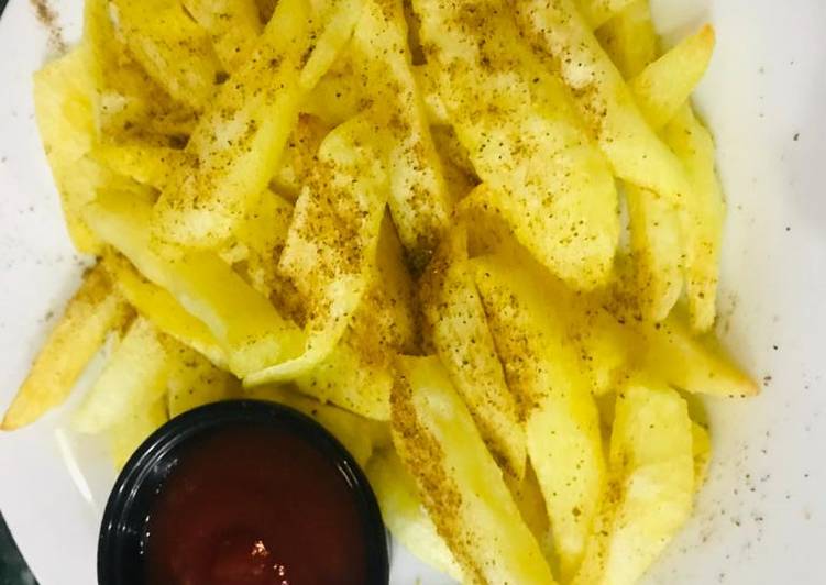Steps to Prepare Delicious French fries