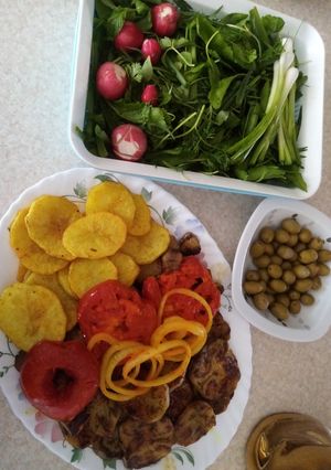 عکسی از دستور غذای نونی