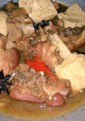 Foto resep Angsio Kaki Babi & Tahu