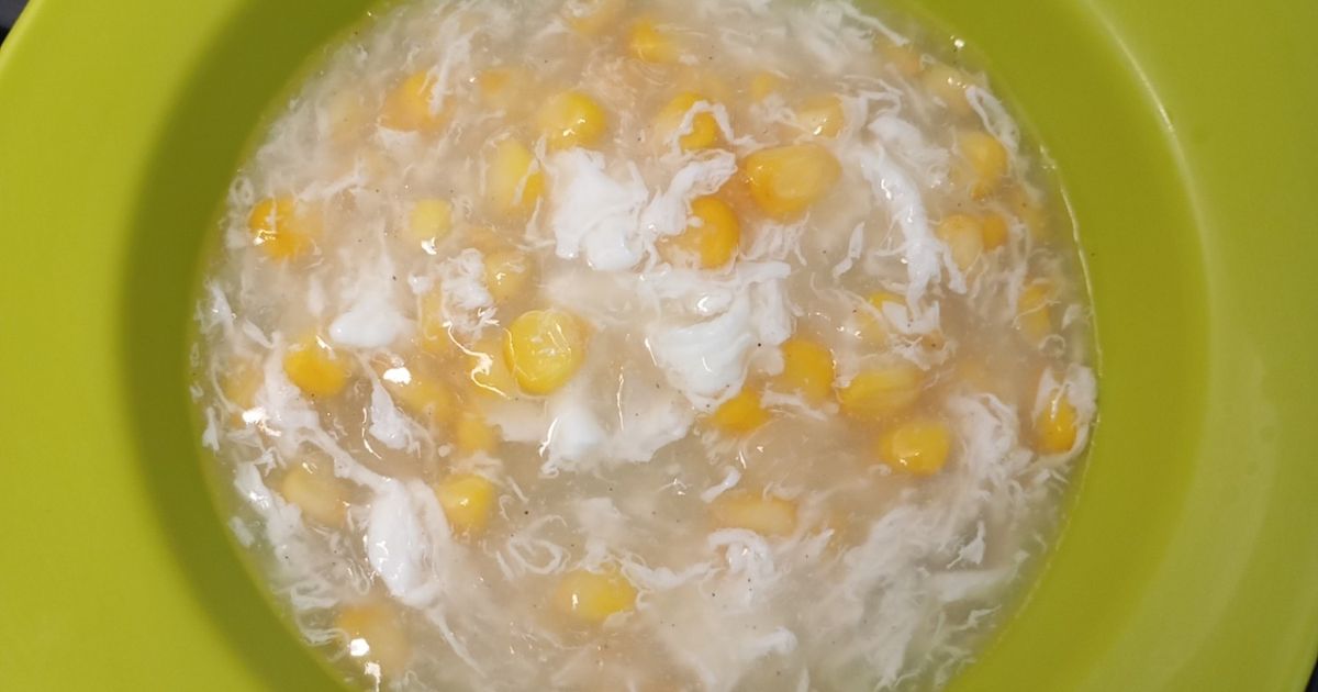 Corn Soup / Sup Jagung Ala CFC