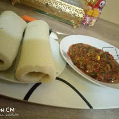 A picture of Pounded yam.