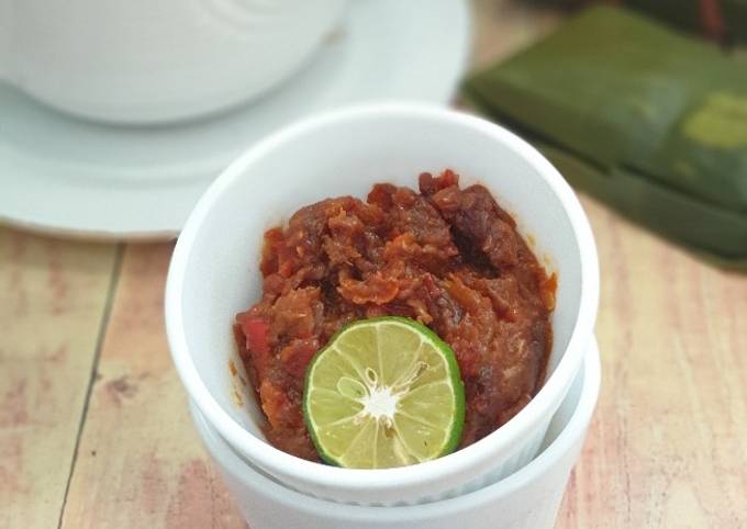 Langkah Mudah untuk Membuat 113. Sambal Coto Makassar Anti Gagal