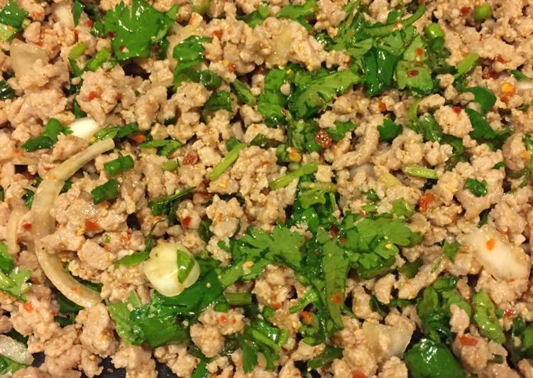 Recipe of Quick Larb with Sticky Rice