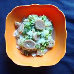 A picture of Tumis sawi putih.