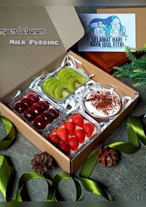Foto resep Hampers Lebaran : Milk Pudding