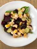 Salade de pommes de terre au haddock