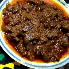 A picture of Bhuni Kaleji.