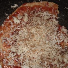 A picture of Khakhra pizza.