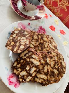 O poză a rețetei Salam de biscuiți !.