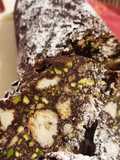 Salame di cioccolato senza uova