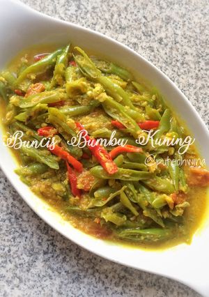 Foto resep Buncis Bumbu Kuning