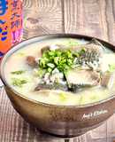 虱目魚皮粥