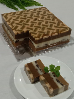 Foto resep Puding Batik Motif Tikar Coklat Mocca