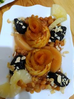 صورة لوصفة طاجين الحلو