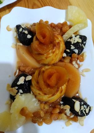 صورة لوصفة طاجين الحلو