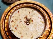 A picture of basmati rice kheer