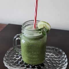 A picture of Cucumber mint lemonade.