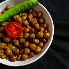 A picture of Dry channa.