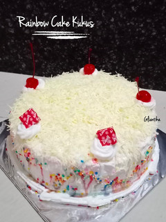 Foto resep Rainbow Cake Kukus