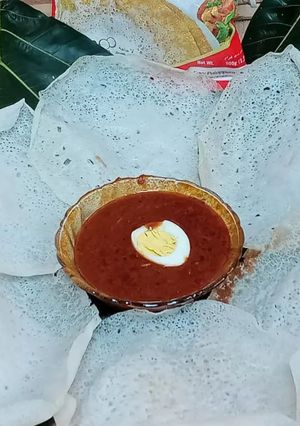 A picture of Palappam recipe/ Appam recipe /kerala appam Recipe.