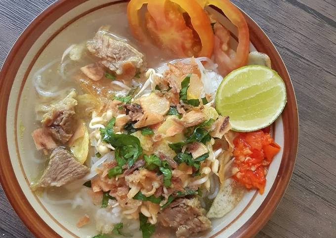 Panduan Memasak Resep Soto daging bening