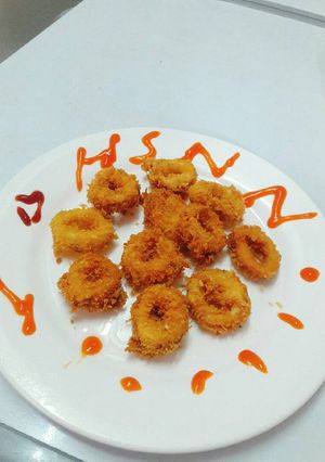 Hình của món Mực Chiên Dòn.