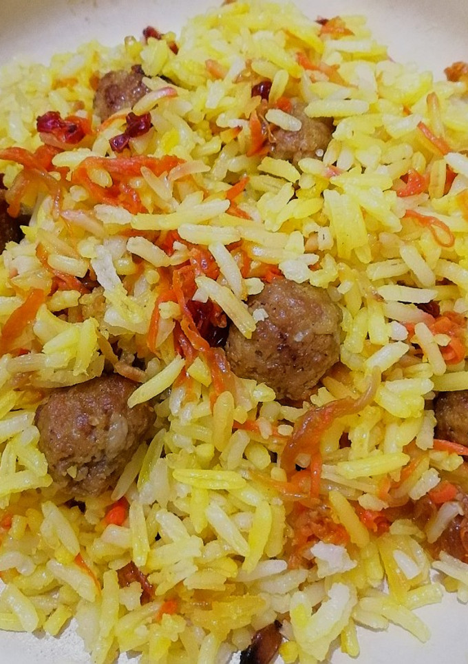 عکسی از دستور هویج پلو