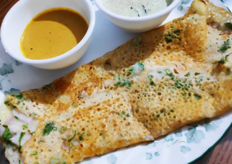 5 Things You Did Not Know Could Make on Onion Rava dosa with chutney