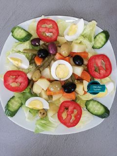 صورة لوصفة سلطة 🥗 خضار 🥒🥔🥕 صيفية بإمتياز 😋