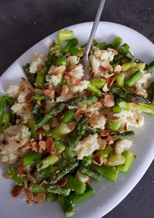 Une photo de Risotto aux asperges