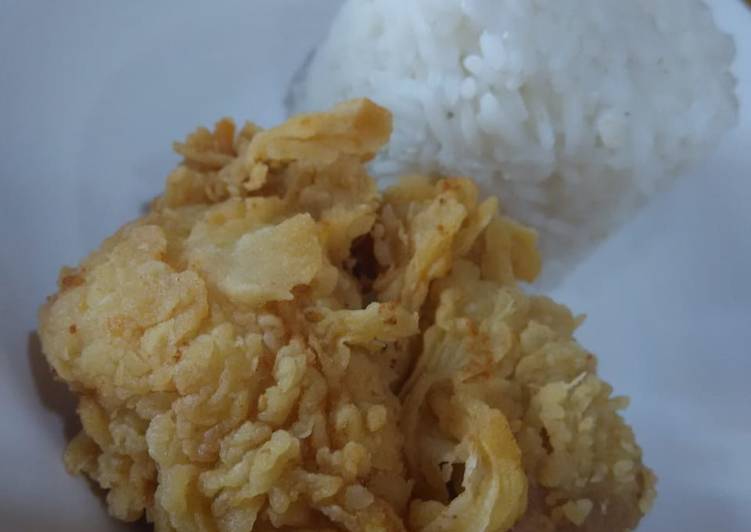 Simple Way to Prepare Favorite Crispy Fried Chicken