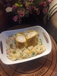 Foto resep Butter Rice n Chicken cheese rol