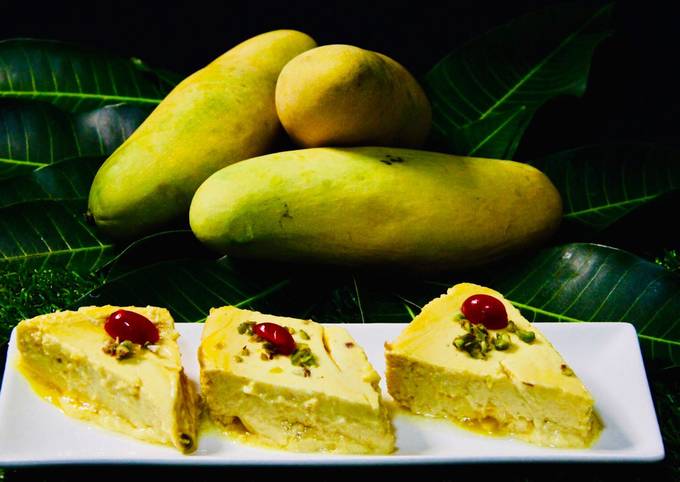 Mango Ice-cream Sandesh