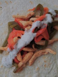 Una foto de Fajitas de pollo caseras