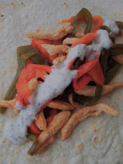 Una foto de Fajitas de pollo caseras