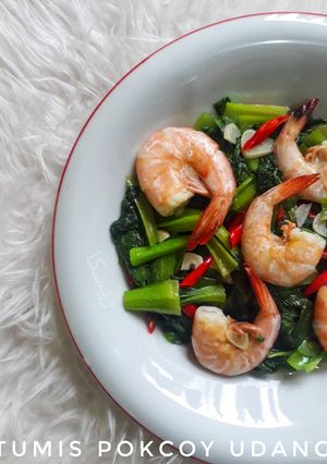 Foto resep Tumis Pokcoy Udang